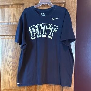 Nike Pitt Panthers Navy Blue T-Shirt